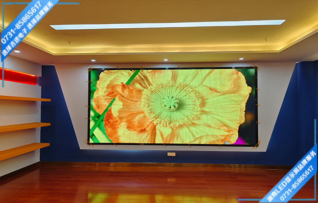 長沙長沙縣消防救援站智能會(huì)議室LED顯示屏